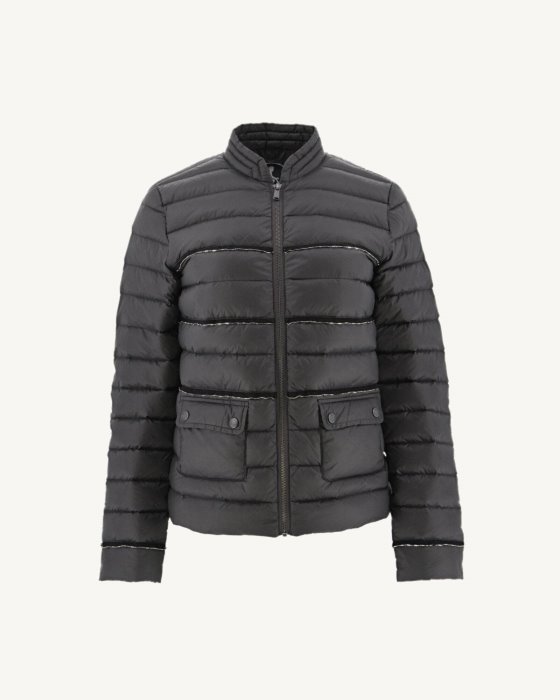 Anthracite Andorra Short Lightweight Jacket Jott New In