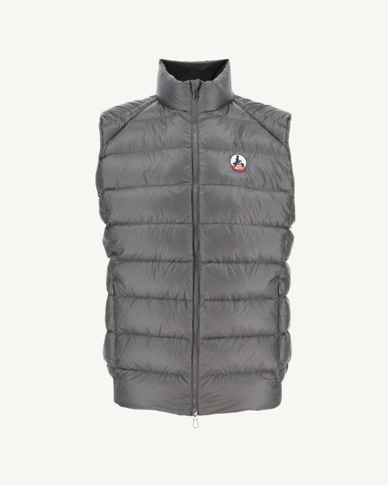 Anthracite Extreme Cold Sleevless Down Jacket Tim Jott New In
