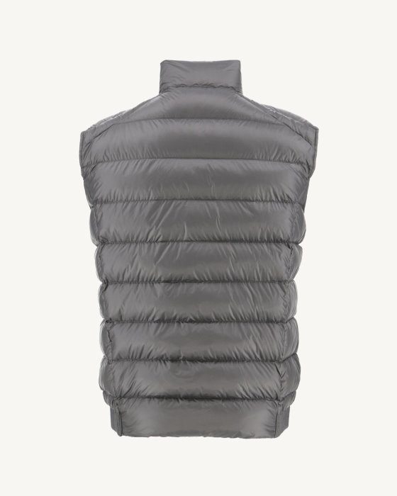 Anthracite Extreme Cold Sleevless Down Jacket Tim Jott New In