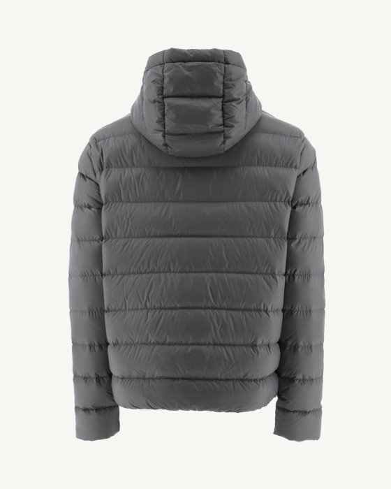 Anthracite Jorge Hooded Puffer Jacket Jott New In