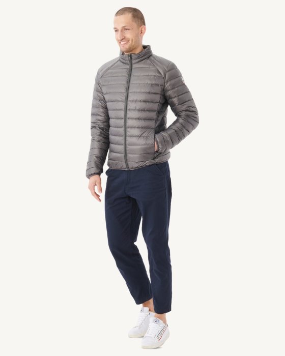 Anthracite Lightweight Down Jacket Mat Jott New In