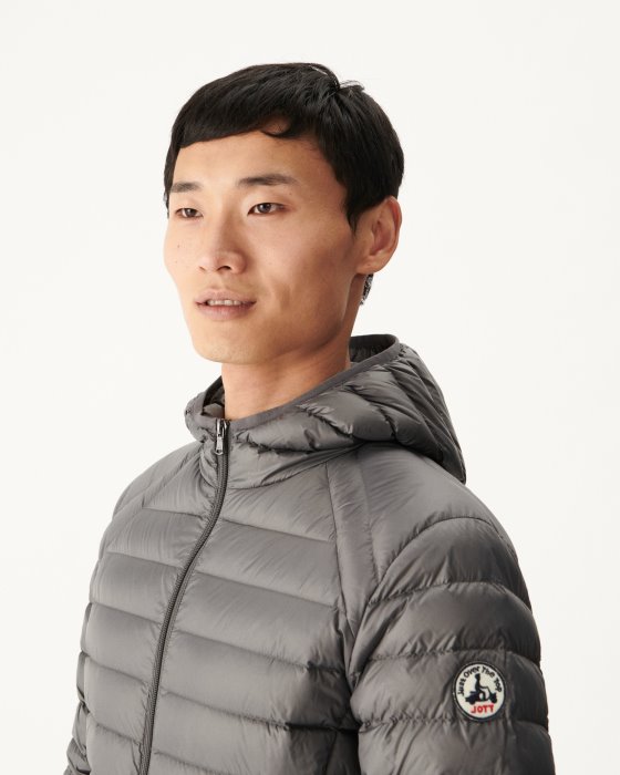 Anthracite Lightweight Down Jacket Nico Jott New In