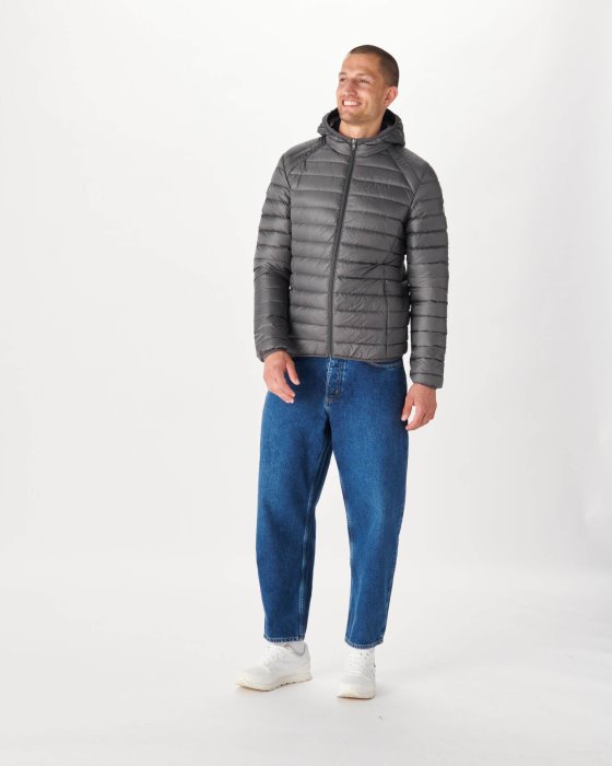 Anthracite Lightweight Down Jacket Nico Jott New In