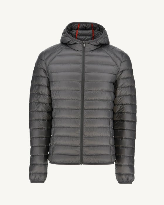 Anthracite Lightweight Down Jacket Nico Jott Trend