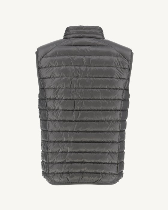 Anthracite Sleeveless Down Jacket Tom Jott New In