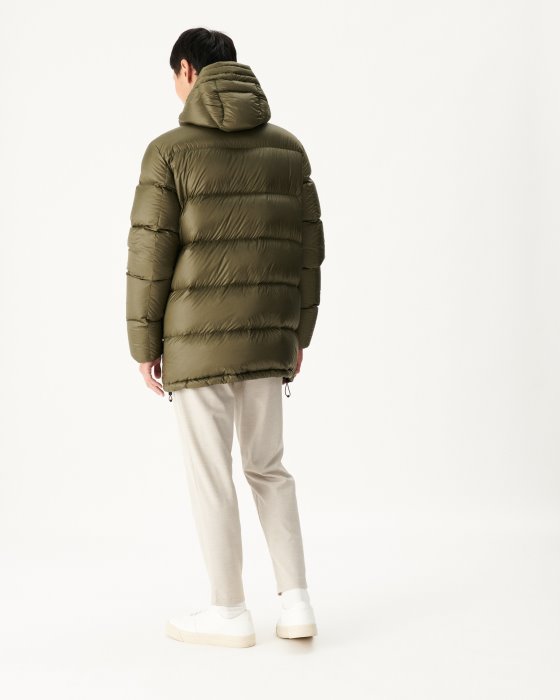 Army Extreme Cold Hooded Down Jacket Dakhla Jott New In