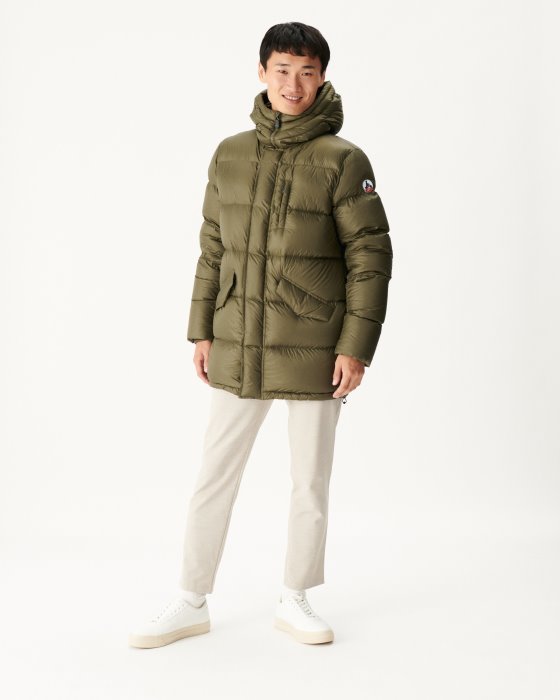 Army Extreme Cold Hooded Down Jacket Dakhla Jott New In