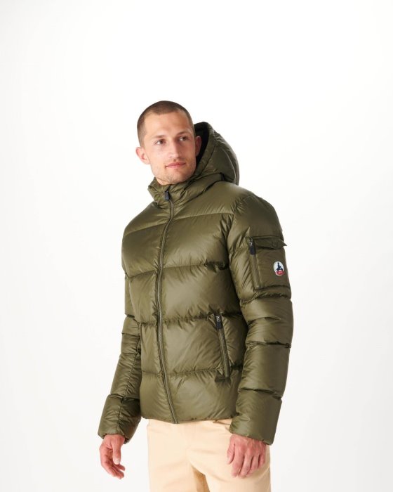 Army Extreme Cold Hooded Down Jacket Java Jott New In
