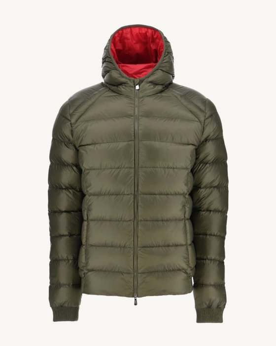 Army Hooded Down Jacket Nat Jott New In