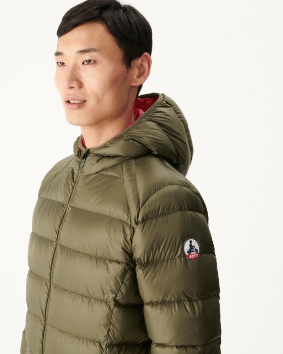 Army Hooded Down Jacket Nat Jott New In