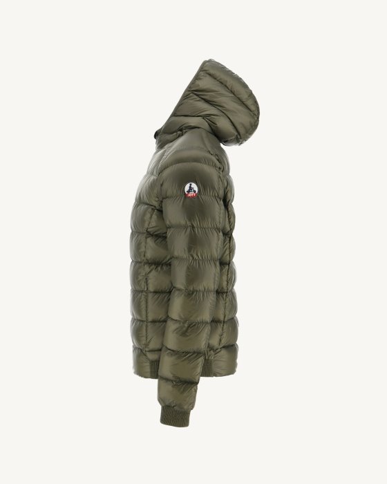 Army Hooded Down Jacket Nat Jott New In
