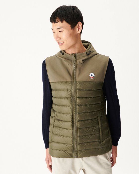 Army Sleevless Down Jacket Stan Jott New In
