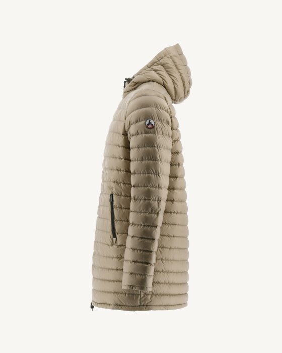 Army/Beige Reversible Light Puffer Jacket Amsterdam Jott New In