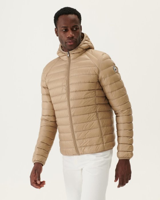 Beige Lightweight Down Jacket Nico Jott New In