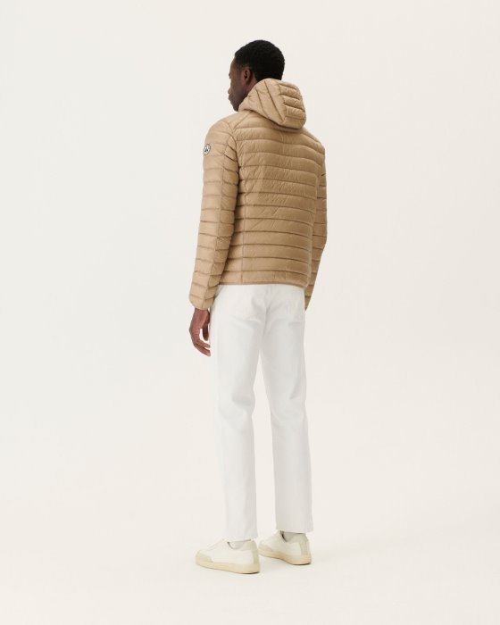 Beige Lightweight Down Jacket Nico Jott New In