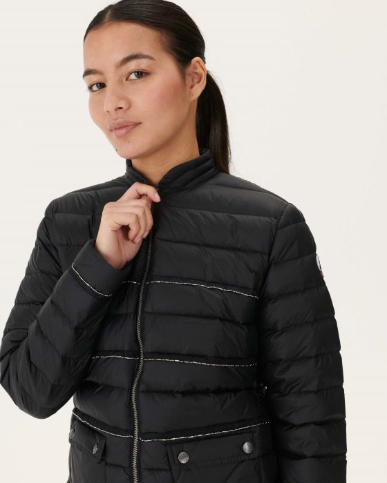 Black Andorra Short Lightweight Jacket Jott New In