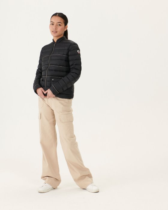 Black Andorra Short Lightweight Jacket Jott New In
