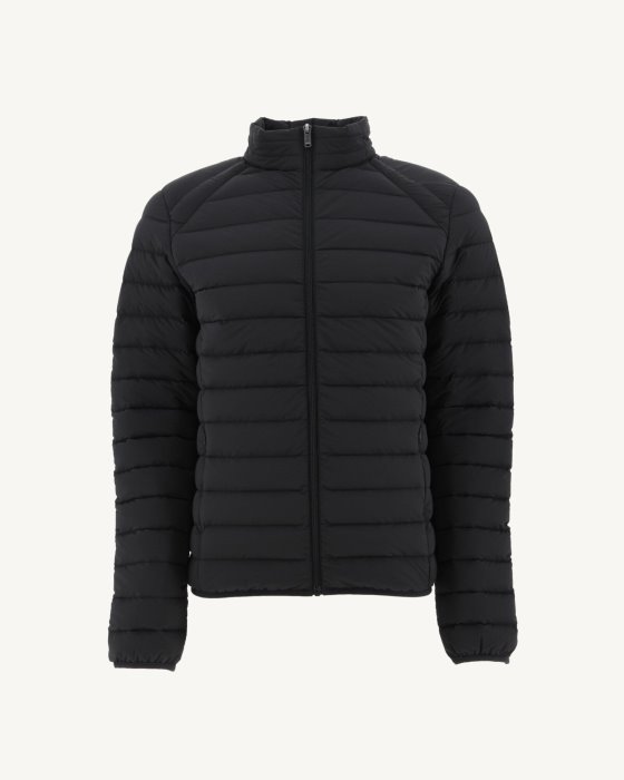 Black Aragon Lightweight Stretch Puffer Jacket Jott New In
