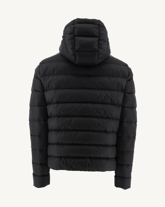 Black Jorge Hooded Puffer Jacket Jott New In