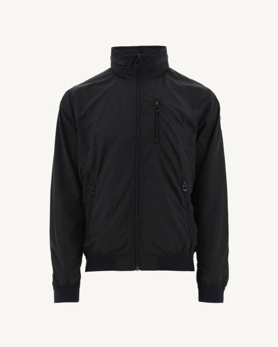 Black Oregon Jacket With Foldaway Hood Jott New In