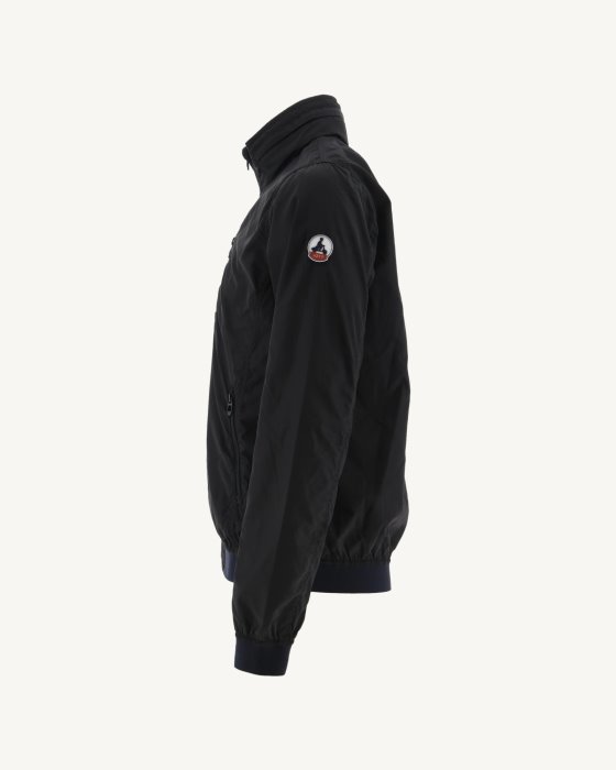 Black Oregon Jacket With Foldaway Hood Jott New In