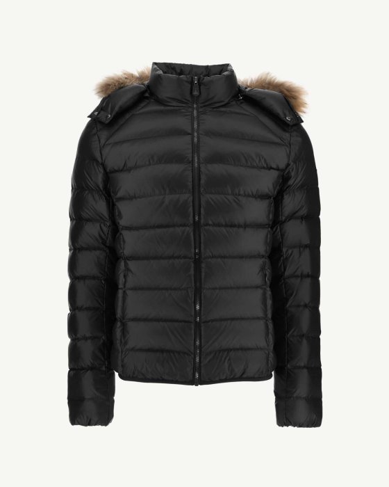 Black Warm Down Jacket Prestige Jott New In