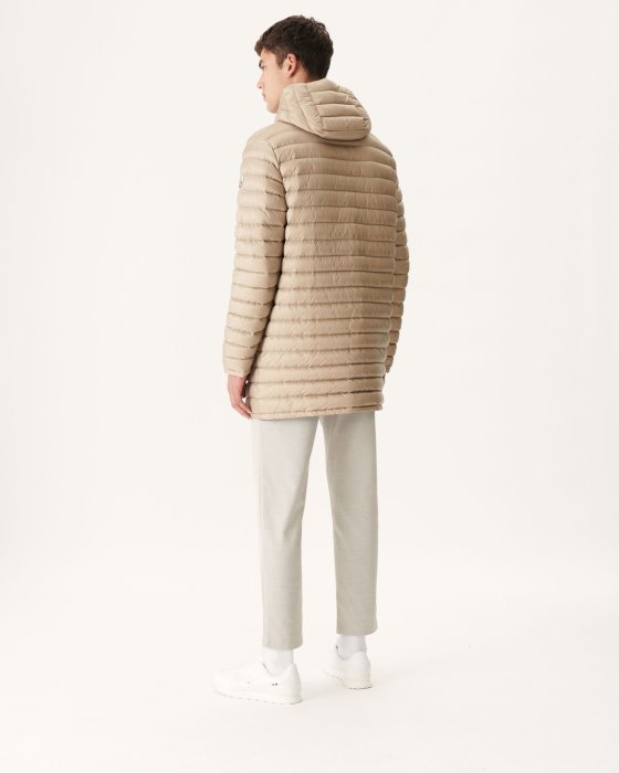 Black/Beige Reversible Light Puffer Jacket Amsterdam Jott New In