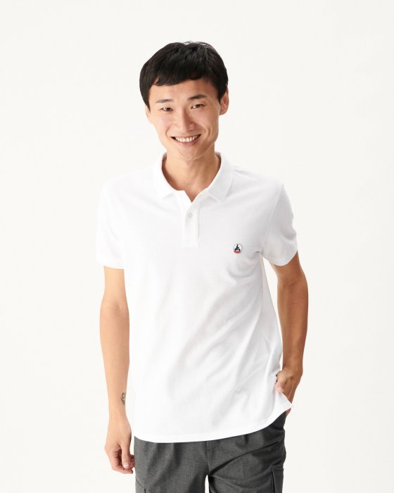 Blanc Polo Shirt Cherbourg Jott New In