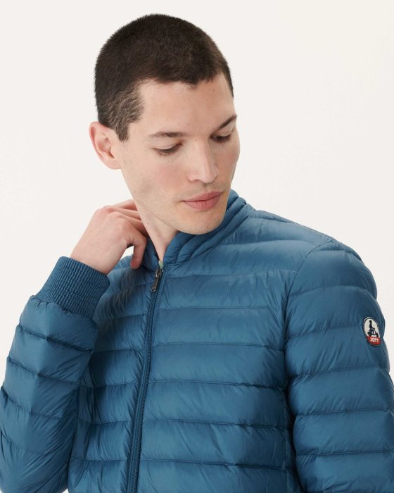 Blue Jeans Light Down Jacket Jordan Jott New In