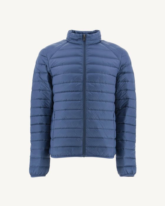 Blue Jeans Lightweight Down Jacket Mat Jott New In