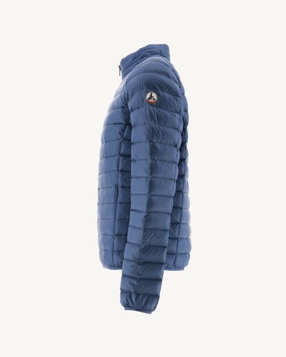 Blue Jeans Lightweight Down Jacket Mat Jott New In