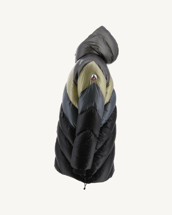 Combo Sauge Extreme Cold Hooded Down Jacket Blaze Jott New In