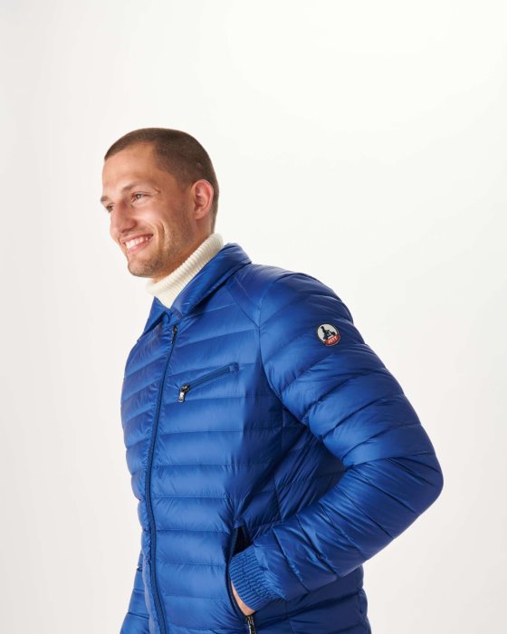 Dark Denim Down Jacket James Jott New In