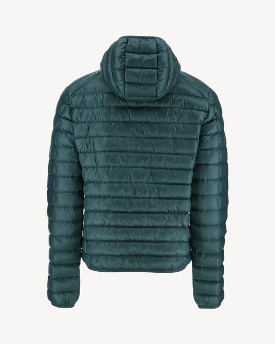 Dark Green Lightweight Down Jacket Nico Jott New In