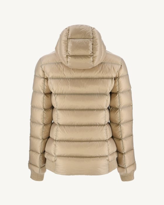 Extreme Cold Hooded Down Jacket Beige Celine Jott New In