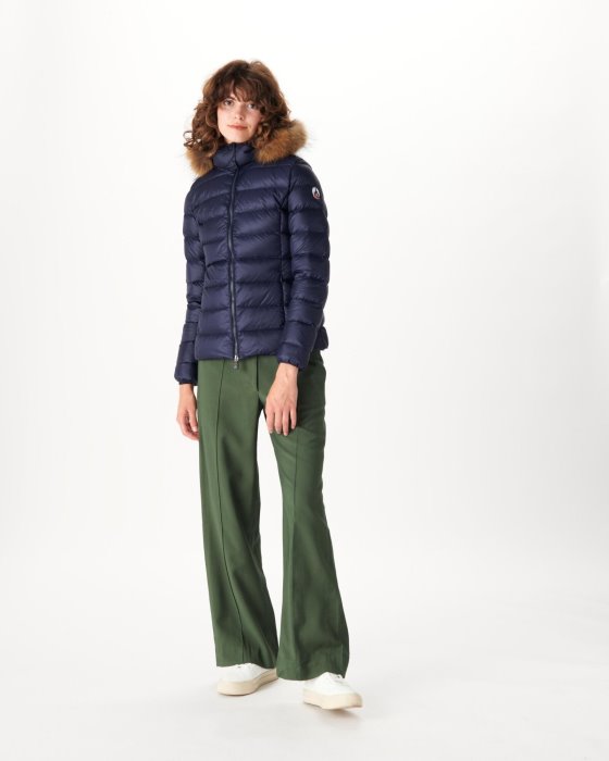 Extreme Cold Hooded Down Jacket Marine Luxe Jott New In