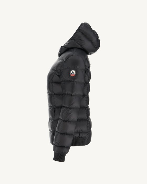 Extreme Cold Hooded Down Jacket Noir Celine Jott New In
