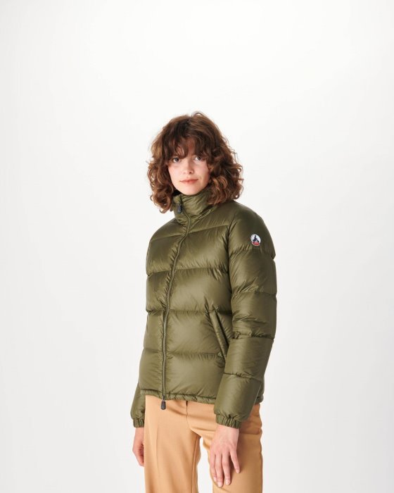 Extreme Cold Quilted Down Jacket Army Cardiff Jott New In