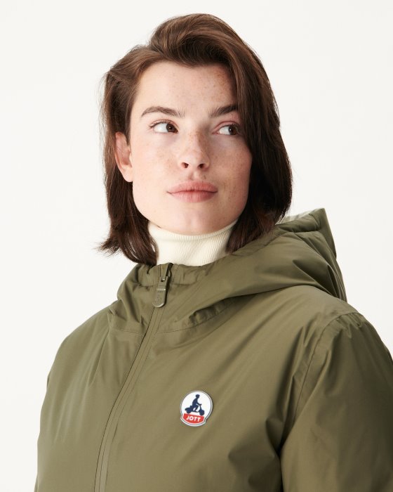 Extreme Cold Reversible Down Jacket Army/Sauge Victoria Jott New In