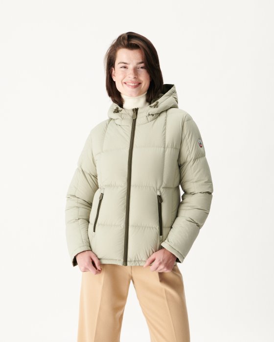 Extreme Cold Reversible Down Jacket Army/Sauge Victoria Jott New In