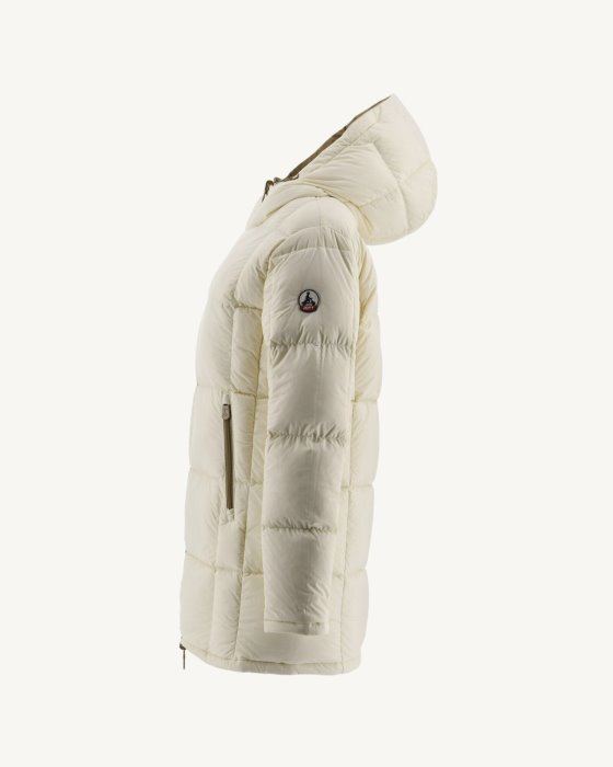 Extreme Cold Reversible Down Jacket Beige/Ecru Ottawa Jott New In