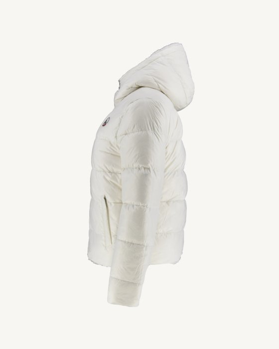Extreme Cold Reversible Down Jacket Blanc Gala Jott New In