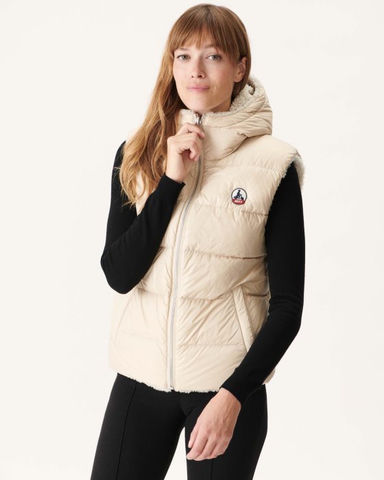 Extreme Cold Reversible Down Jacket Naturel Daria Jott New In