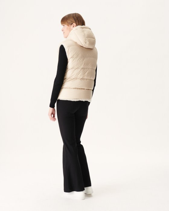 Extreme Cold Reversible Down Jacket Naturel Daria Jott New In