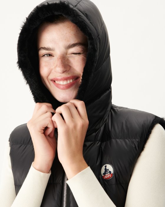Extreme Cold Reversible Down Jacket Noir Daria Jott New In
