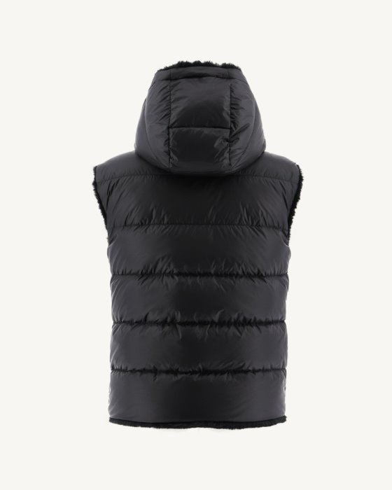 Extreme Cold Reversible Down Jacket Noir Daria Jott New In