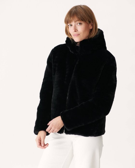 Extreme Cold Reversible Down Jacket Noir Gala Jott New In