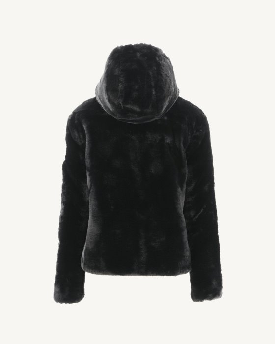 Extreme Cold Reversible Down Jacket Noir Gala Jott New In