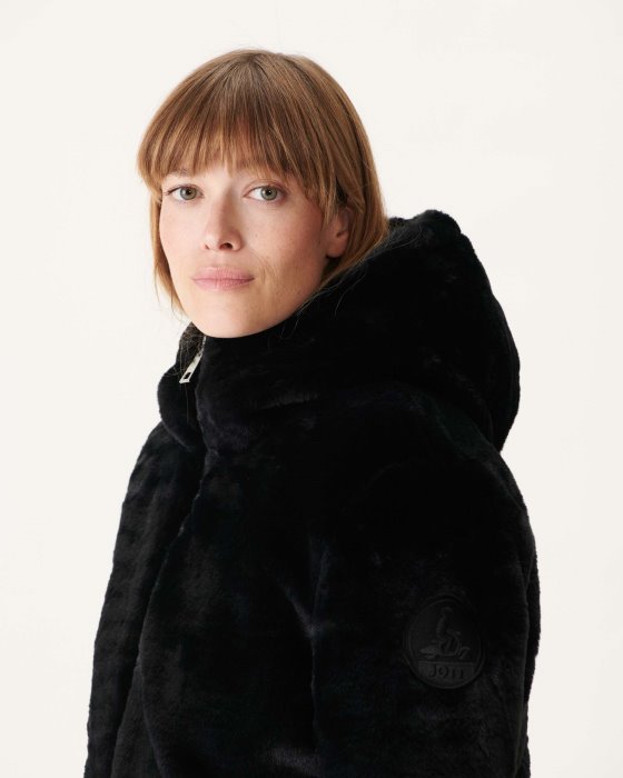 Extreme Cold Reversible Down Jacket Noir Gala Jott New In