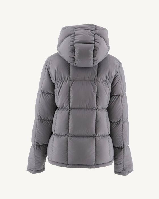 Extreme Cold Reversible Down Jacket Noir/Anthracite Victoria Jott New In